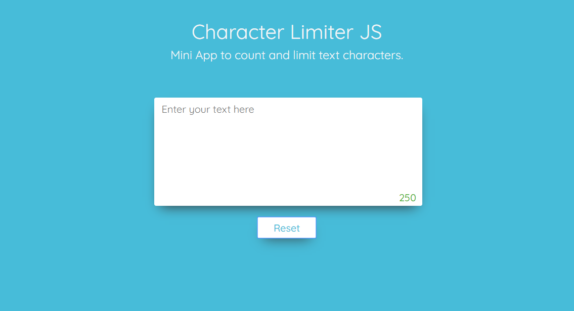 character limiter app